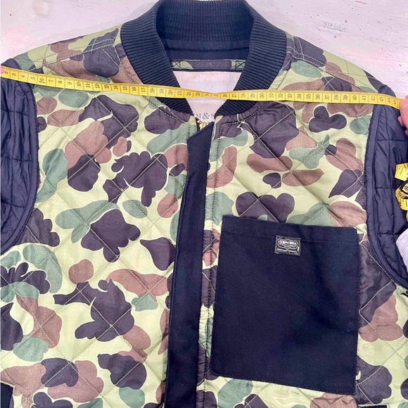 🌿 SOLD - Denim&Supply Ralph Lauren Unisex Camo Quilted Jacket - Picture 8 of 10